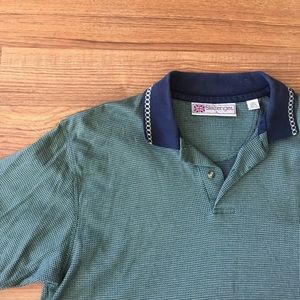 Vintage Slanzenger Polo UK / Sz L 100% Cotton GUC